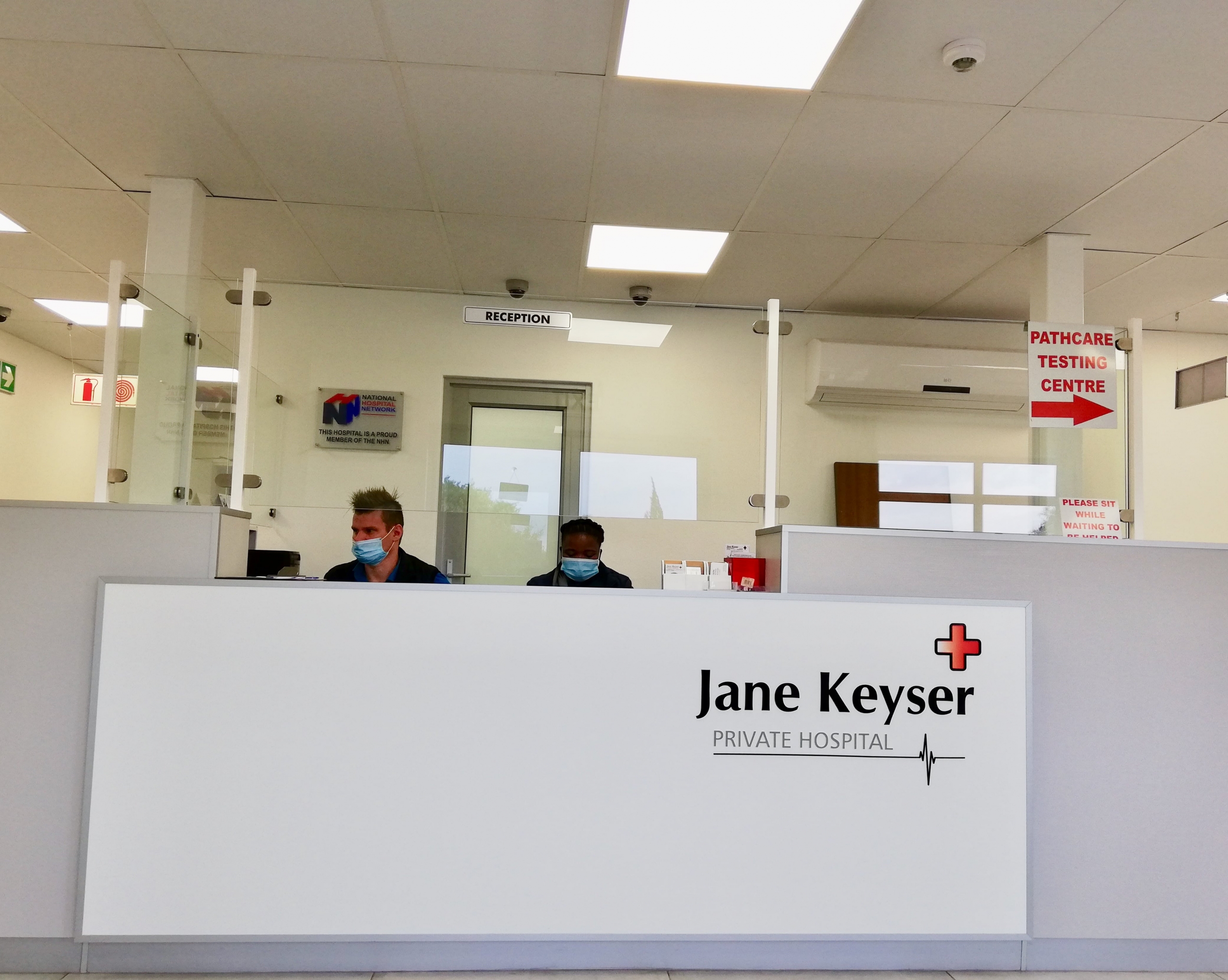 Jane Keyser Hospital Reception